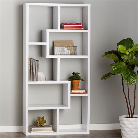 Shelves are solid pine with a nice bright white paint. . Wayfair shelf